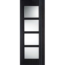 Ash Grey Zanzibar Glazed Door