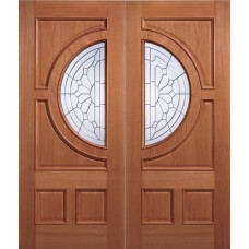 Empress Hardwood Ig Zinc Entrance Door 78X33