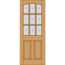 Georgia Dowel Hardwood External 78X30