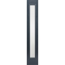 GRP Blk&Whi Sidelight Frosted 2032X356X44mm