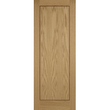 Oak Inlay 1 Panel Fire Door
