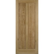 Oak Maine 2 Panel Pre-finished Fire Door