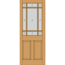 M&T Warwick Hardwood External 82X34X44Mm