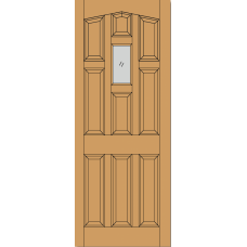 York M&T Hardwood External 78X30