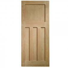 Oak DX 30's Shaker Style Fire Door