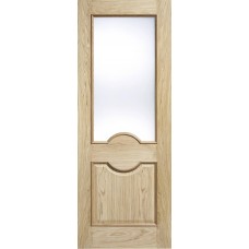 Oak Marseille Frosted Glazed Door