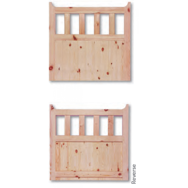 36 High & 42 Wide Redwood Garden Gate             