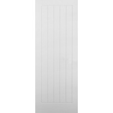 Composite Textured Vertical 5 Panel Door