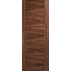 Walnut Vancouver 5 Panel Fire Door