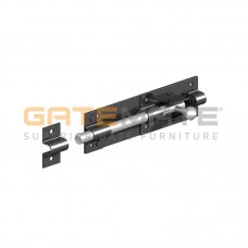GM Tower Bolts 150mm Black