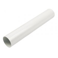 Round 68mm Downpipe 4000mm White