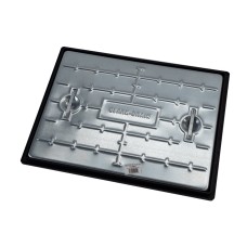 Clark Drain 5 Tonne GPW Steel Manhole Cover and Frame 600x450x30mm PC6BG