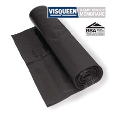Visqueen DPM BBA Black 250mu 4x25m