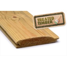 Whitewood Logroll 19x120mm Treated 