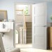 White Primed Shaker 4 Panel Door