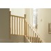 Benchmark Pine Half Stop Chamfered Newel Post 43x91x1500mm