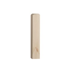 Benchmark Pine Newel Base 615x91x91mm 