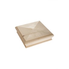 Benchmark Pine Blister Packed Pyramid Newel Cap