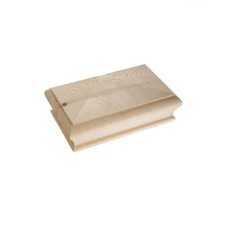 Benchmark Pine Blister Packed Half Pyramid Newel Cap