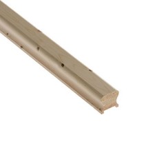 Benchmark Pine Handrail 56x59x2400mm Grooved 41mm PEFC