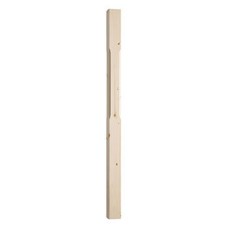 Benchmark Pine Stop Chamfered Newel Post 1500x91x91mm