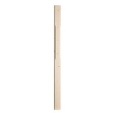Benchmark Pine Half Stop Chamfered Newel Post 43x91x1500mm