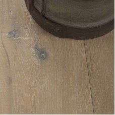 Raw Cotton Engineered European Oak Plank 190mm