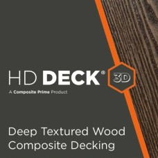 HD Deck 3D Fascia 11x74mm Black Oak Oak 3600mm