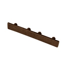 HD Deck XS End Cap 25x146mm Walnut Pack 20