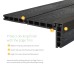 Edging Trim Ancient Black 65x38x3660mm