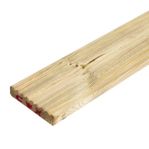 Treated 28x145mm Redwood Deckboard 3600mm