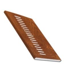 150mm Vented Soffit Light Oak 5000mm