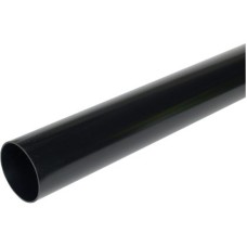 Round 68mm Downpipe 4000mm Black