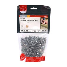 Bright Annular Ring Shank 2.00 x 20mm 1KG