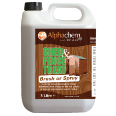 Shed & Fence Treatment Dark Brown 5 Litre