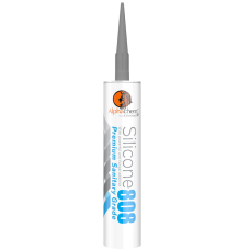 Alpha Chem Sanitary Silicone 808 Clear 310ml