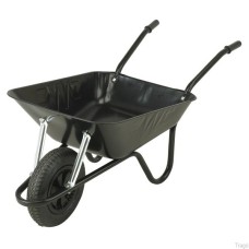 9004 Black Contractors Wheelbarrow