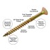 Spectre Woodscrew 4.0x60mm Box 200 Yellow Zinc