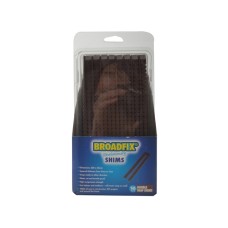 Broadfix Plastic Assorted Double Snap Shim - Pack 16