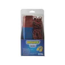 Broadfix Plastic Assorted Small U Shim - Pack 100