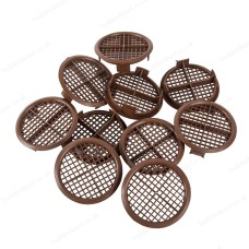 Timloc Push-in Soffit Vent 1140 Brown
