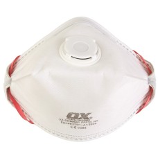 OX FFP3V Fold Flat Respirator  - 20pk (20 single packs)
