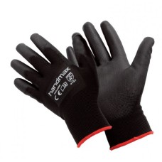 Handmax Black PU Gloves Size L (9)