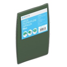 Sitemate Green Tarpaulin 80gsm 3.6m x 2.7m