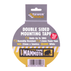 Everbuild Double Sided Mounting Tape 24mm x 5m