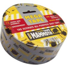 Everbuild Mega All Purpose Tape Black 50mm x 50m