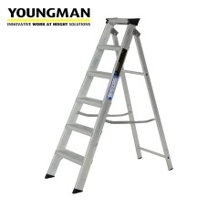 Youngman Builders 6 Tread Step Ladder