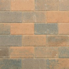 Stonemarket Pavedrive Block Paving Burnt Ochre 50mm