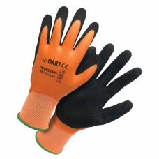Handmax Orange Waterproof Latex Glove Size XL (10)