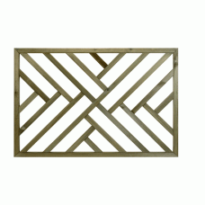 Cross Hatch Timber Deck Panel 1130x760x36mm